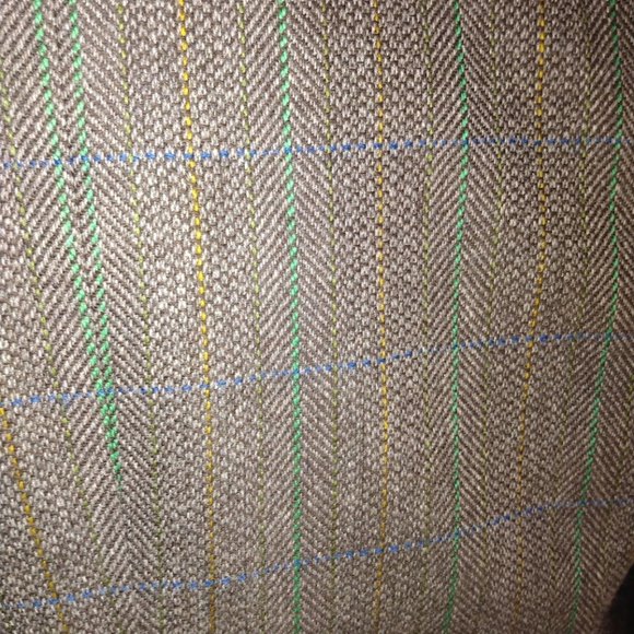 VINTAGE AQUASCUTUM MENS WOOL SPORT COAT SUIT PROM - Picture 5 of 8